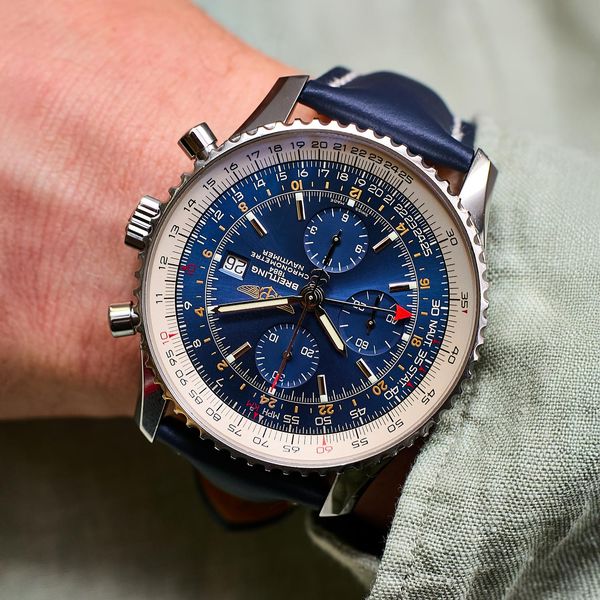 Breitling Navitimer Chronograph GMT 46 A24322
